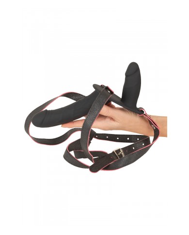 Double gode ceinture vibrant télécommandé - You2Toys