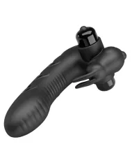 PRETTY LOVE - COUVERCLE DE DOIGT VIBRATEUR LAPIN NOIR VANCE