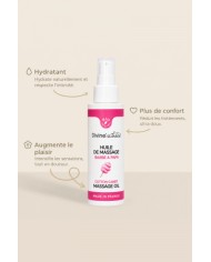 Huile de massage BIO barbe à papa - Divinextases