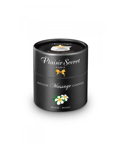 Bougie de massage gourmande Monoi - Plaisir secret