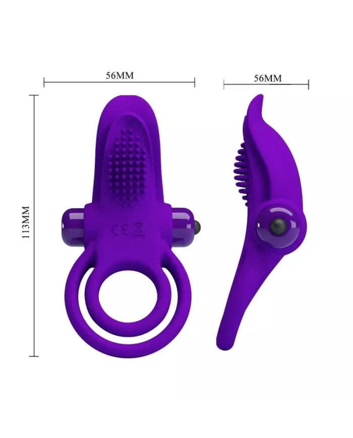PRETTY LOVE - ANNEAU PÉNIS VIBRANT VIOLET PRETTY LOVE - ANNEAU PÉNIS VIBRANT VIOLET