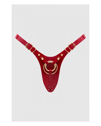 Harnais Fabulous rouge vernis - Strap On Me