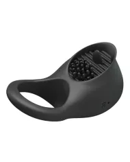 PRETTY LOVE - ANNEAU PÉNIS VIBRANT AVEC LANGUE NOIRE