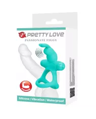 PRETTY LOVE - ANNEAU VIBRATEUR LAPIN VERT FIGGY