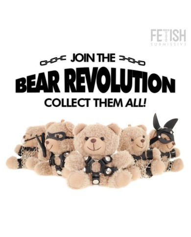 FETISH SUBMISSIVE - OURS EN PELUCHE BONGO MODÈLE BDSM 4