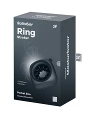 SATISFYER - RING STROKER MASTURBATEUR & VIBRATEUR SATISFYER - RING STROKER MASTURBATEUR & VIBRATEUR