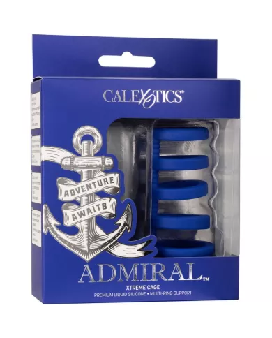 CALEXOTICS - ADMIRAL XTREME CAGE BLEU CALEXOTICS - ADMIRAL XTREME CAGE BLEU