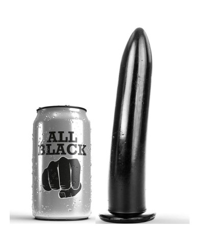 ALL BLACK - DILATATEUR ANAL ET VAGINAL 20 CM
