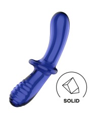 SATISFYER - GODE DOUBLE CRISTAL TRANSPARENT