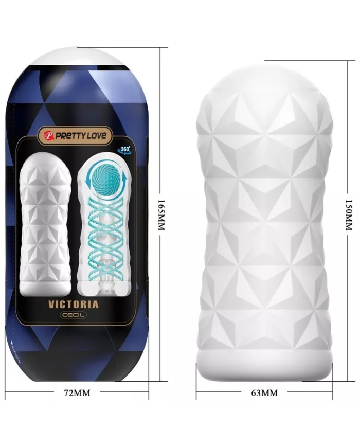 PRETTY LOVE - MASTURBATEUR VICTORIA CECIL BLANC