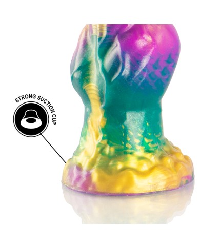 EPIC - GODE IRIS AVEC TESTICULES ARC-EN-CIEL DE PLAISIR