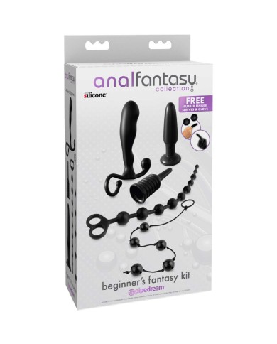 ANAL FANTASY ELITE COLLECTION - DÉBUTANT FANTASY ANAL KIT NOIR