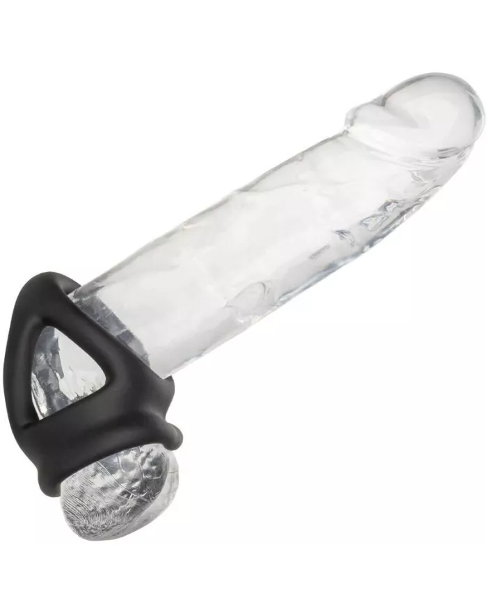 CALEXOTICS - ALPHA BAGUE DUAL CAGE NOIR CALEXOTICS - ALPHA BAGUE DUAL CAGE NOIR