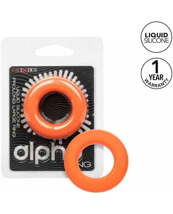 CALEXOTICS - ALPHA PROLONG GRANDE BAGUE ORANGE CALEXOTICS - ALPHA PROLONG GRANDE BAGUE ORANGE
