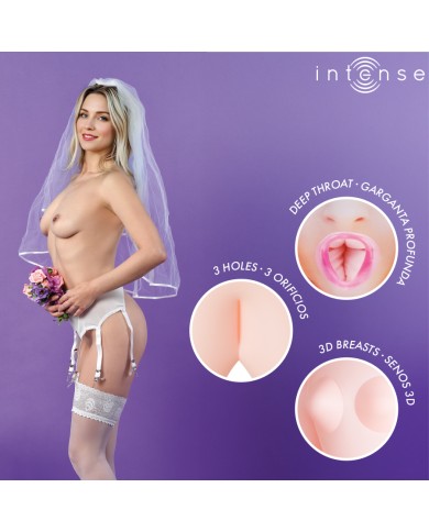 INTENSE DOLLS - POUPÉE GONFLABLE IRINA À TROIS ORIFICES