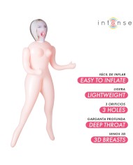 INTENSE DOLLS - POUPÉE GONFLABLE INGRID À TROIS ORIFICES