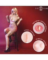 INTENSE DOLLS - POUPÉE GONFLABLE INGRID À TROIS ORIFICES