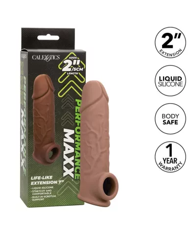 CALEXOTICS - EXTENSION PERFORMANCE MAXX LIFE-LIKE 7 PEAU MARRON