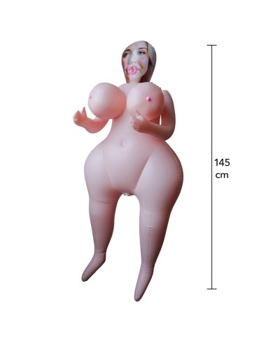 HIDDEN DESIRE - HEAVY HEATHER POUPÉE GONFLABLE 145 CM