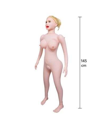 HIDDEN DESIRE - LUSTY LOLA POUPÉE GONFLABLE 145 CM