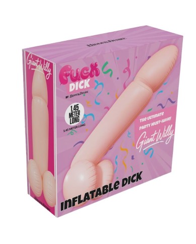HIDDEN DESIRE - PÉNIS GONFLABLE GÉANT WILLY 145 CM