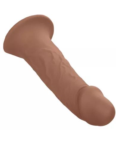 CALEXOTICS - EXTENSION PERFORMANCE MAXX RÉALISTE AVEC HARNAIS PEAU MARRON