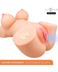 INTENSE DEEP TOUCH - VERO TORSO VAGINA AVEC EFFETS DE SUCCION, DE CHALEUR, DE VIBRATION ET DE VOIX L 5,5 KG
