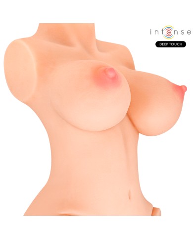 INTENSE DEEP TOUCH - VERO TORSO VAGINA AVEC EFFETS DE SUCCION, DE CHALEUR, DE VIBRATION ET DE VOIX L 5,5 KG