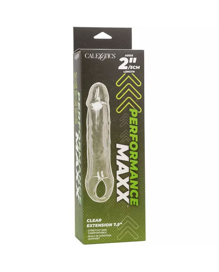 CALEXOTICS - EXTENSION PERFORMANCE MAXX CLEAR 7,5 TRANSPARENTE CALEXOTICS - EXTENSION PERFORMANCE MAXX CLEAR 7,5 TRANSPARENTE