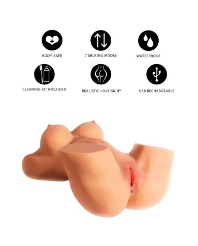 DÉSIR CACHÉ - TORSE DE PUTE MÉGA TRAITE FÉMININE MASTURBATEUR 22 KG