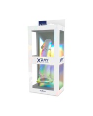 XRAY CLEAR DILDO TRANSPARENTE 16.5CM X 4CM