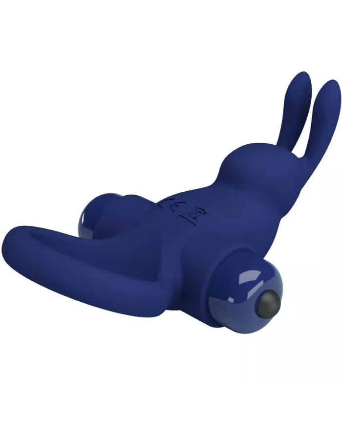 PRETTY LOVE - JIRO BAGUE LAPIN AVEC VIBRATION BLEU PRETTY LOVE - JIRO BAGUE LAPIN AVEC VIBRATION BLEU