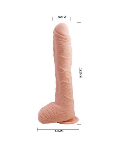 BAILE - GODE EN PEAU RÉALISTE ALEX 27 CM
