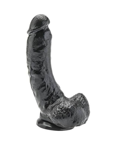 GET REAL - GODE 20,5 CM AVEC BOULES NOIRES