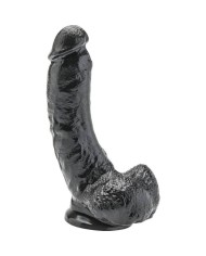 GET REAL - GODE 20,5 CM AVEC BOULES NOIRES