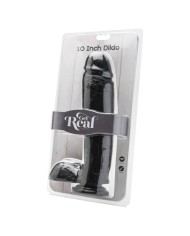 GET REAL - GODE 25,5 CM AVEC BOULES NOIRES