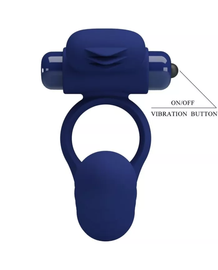 PRETTY LOVE - AJMAL ANNEAU VIBRANT AVEC PLUG BLEU PRETTY LOVE - AJMAL ANNEAU VIBRANT AVEC PLUG BLEU