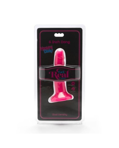 GET REAL - HAPPY DICKS DONG 12 CM ROSE