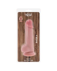 GET REAL - PÉNIS RÉALISTE DE LUXE AVEC TESTICULES EXTRA ÉPAIS DE 34,5 CM