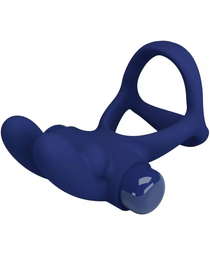 PRETTY LOVE - FRANCISCO DOUBLE ANNEAU VIBRANT LAPIN BLEU PRETTY LOVE - FRANCISCO DOUBLE ANNEAU VIBRANT LAPIN BLEU