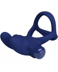 PRETTY LOVE - FRANCISCO DOUBLE ANNEAU VIBRANT LAPIN BLEU PRETTY LOVE - FRANCISCO DOUBLE ANNEAU VIBRANT LAPIN BLEU