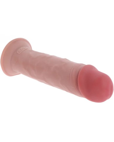 GET REAL - PÉNIS DE LUXE ÉPAIS DOUBLE DENSITÉ EN TPE 25,5 CM
