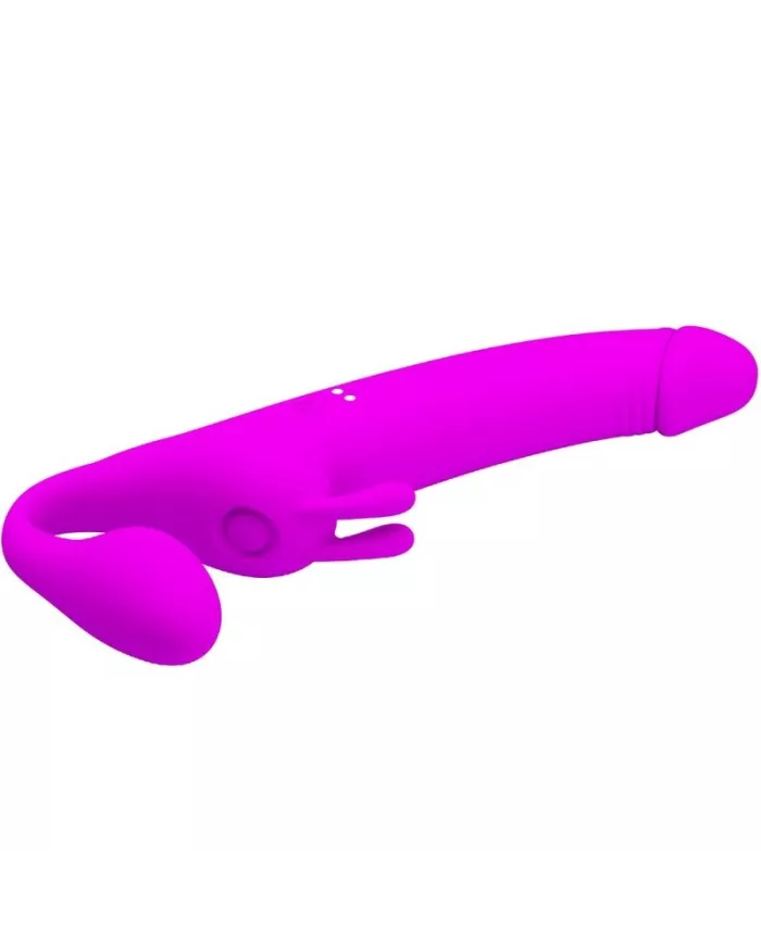 PRETTY LOVE - ZANINI STRAPLESS STRAP-ON 10 VIBRATIONS VIOLET PRETTY LOVE - ZANINI STRAPLESS STRAP-ON 10 VIBRATIONS VIOLET