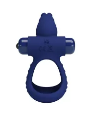 PRETTY LOVE - LUCHITO DOUBLE ANNEAU VIBRANT LAPIN BLEU PRETTY LOVE - LUCHITO DOUBLE ANNEAU VIBRANT LAPIN BLEU