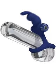 PRETTY LOVE - LUCHITO DOUBLE ANNEAU VIBRANT LAPIN BLEU PRETTY LOVE - LUCHITO DOUBLE ANNEAU VIBRANT LAPIN BLEU