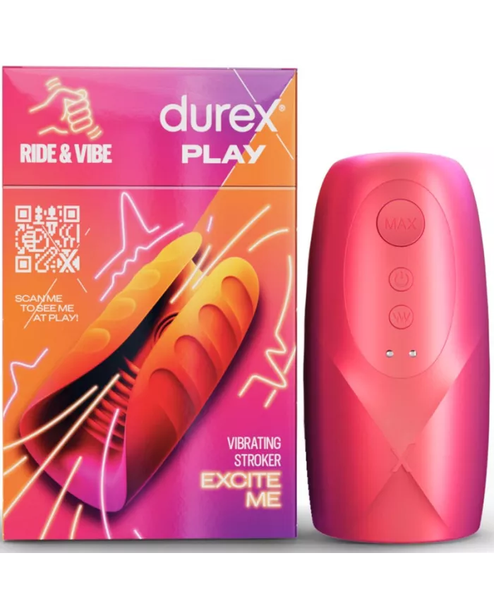DUREX - MASTURBATEUR VIBRATEUR TOY RIDE & VIBE