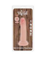 GET REAL - PÉNIS DE LUXE ÉPAIS DOUBLE DENSITÉ EN TPE 35,5 CM