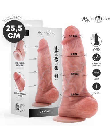 MR INTENSE - GODEMICHET EN SILICONE SPENCER GRAND PÉNIS 25,5 CM -Ø- 6,2 CM