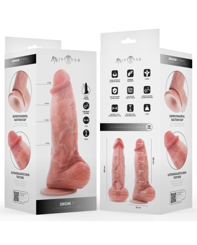 MR INTENSE - EXTRABIG SPENCER GODEMICHET EN SILICONE 28 CM -Ø- 7,3 CM