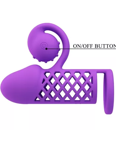 ROMANCE - HARDEN MANCHE PROLONGÉE POURPRE